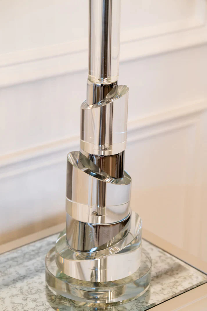 Ivy Table Lamp Chrome Finish - Image 5
