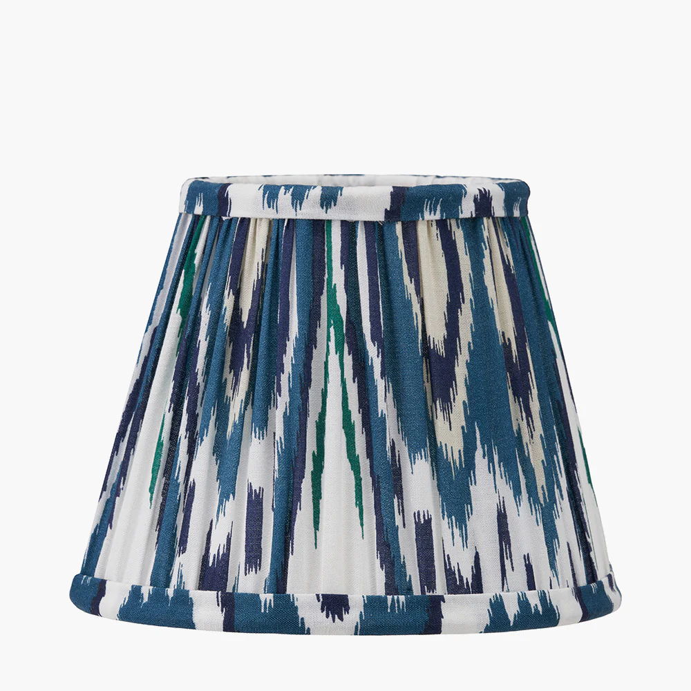Izara 16cm Ikat Patterned Lampshade - Various Colours - Image 3