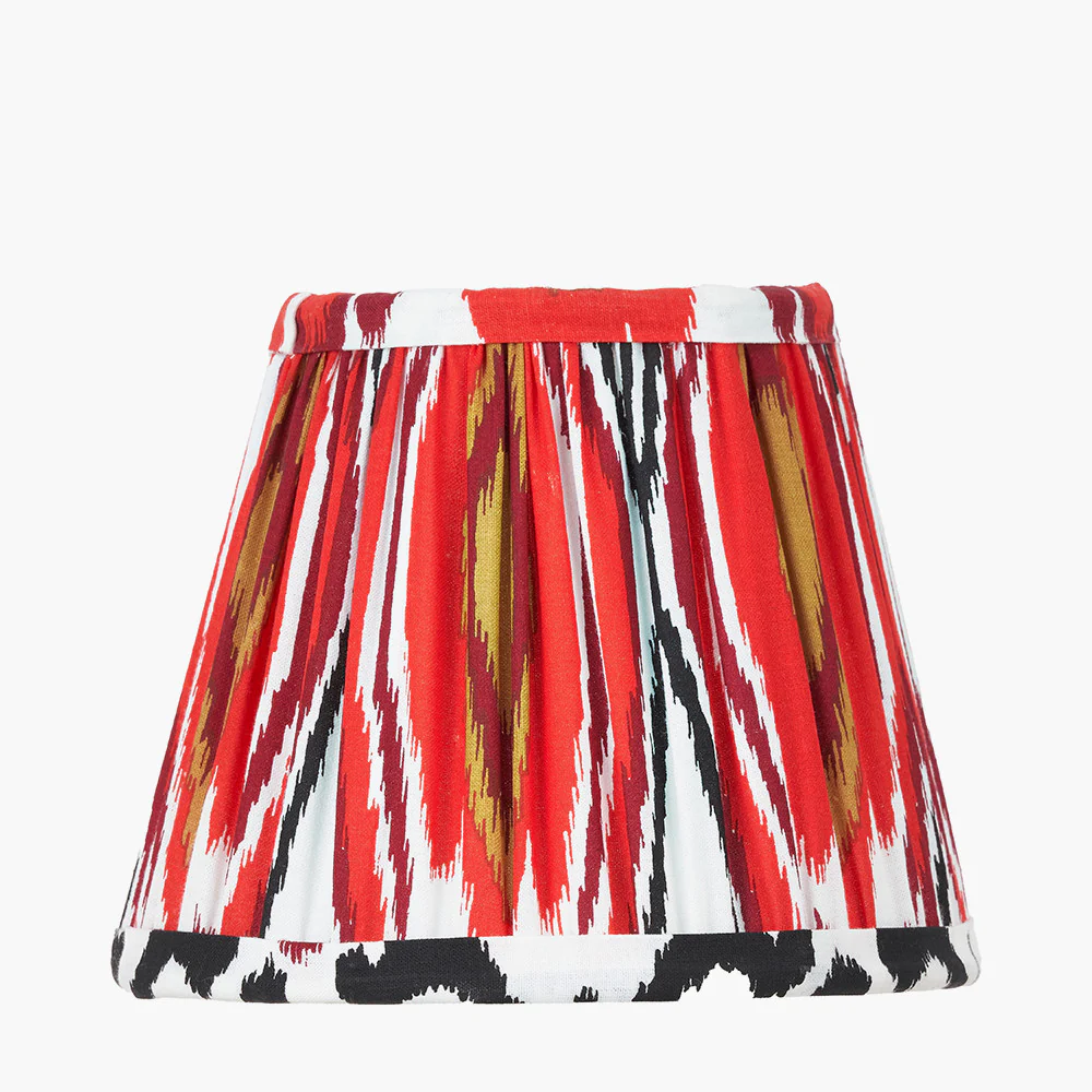 Izara 16cm Ikat Patterned Lampshade - Various Colours - Image 5