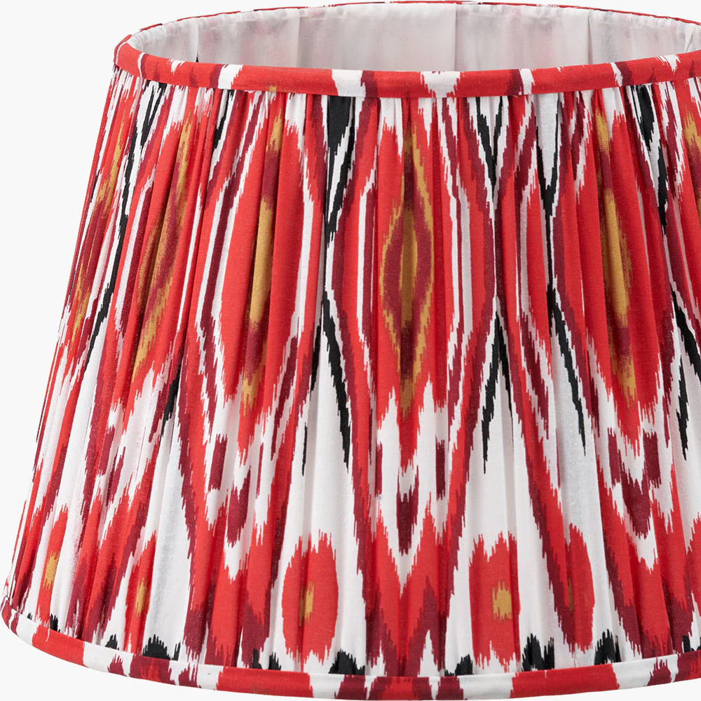 Izara Red Ikat Shade - Various Sizes - Image 2