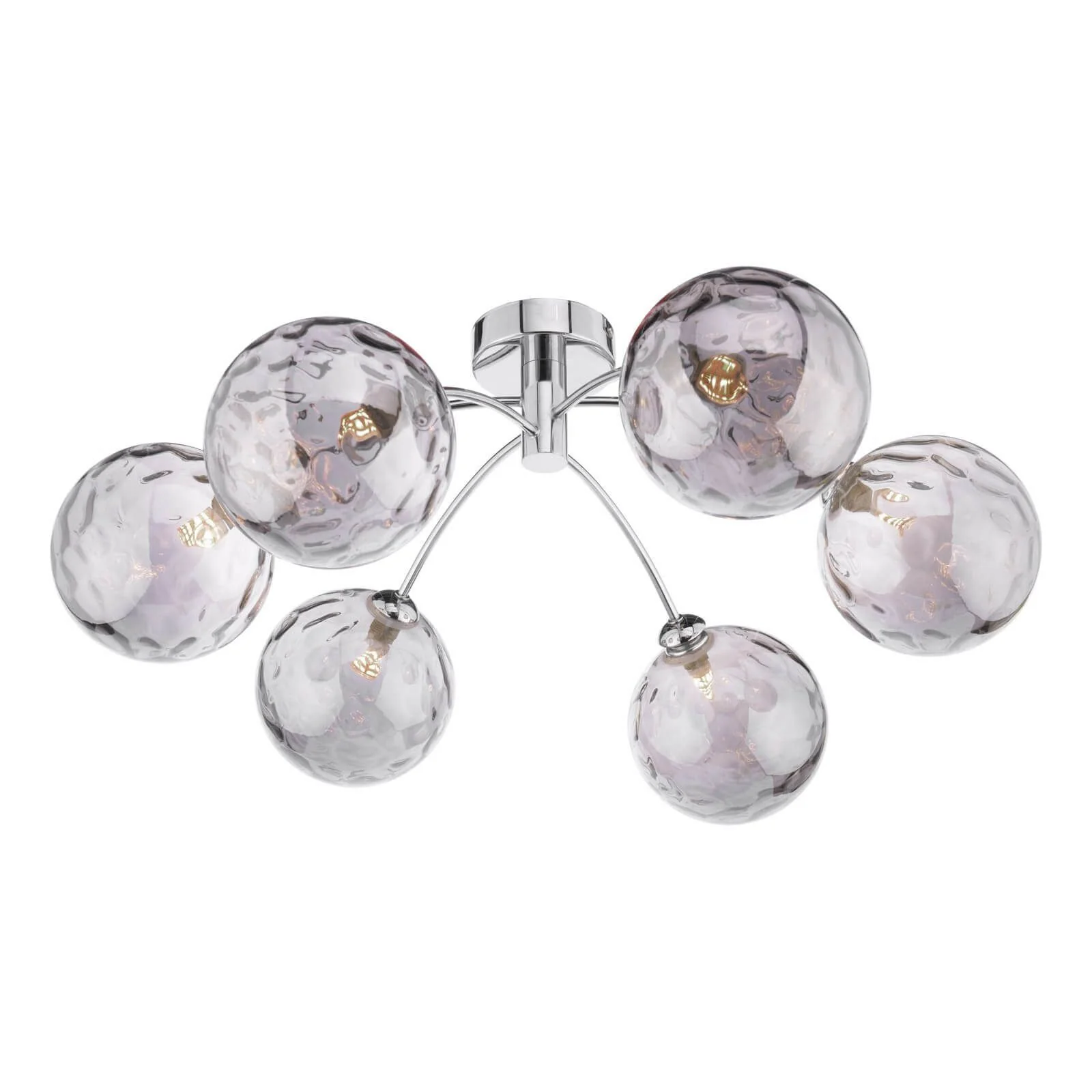 Izzy 4/6Lt Semi Flush Ceiling Light - Various Finishes - Image 11