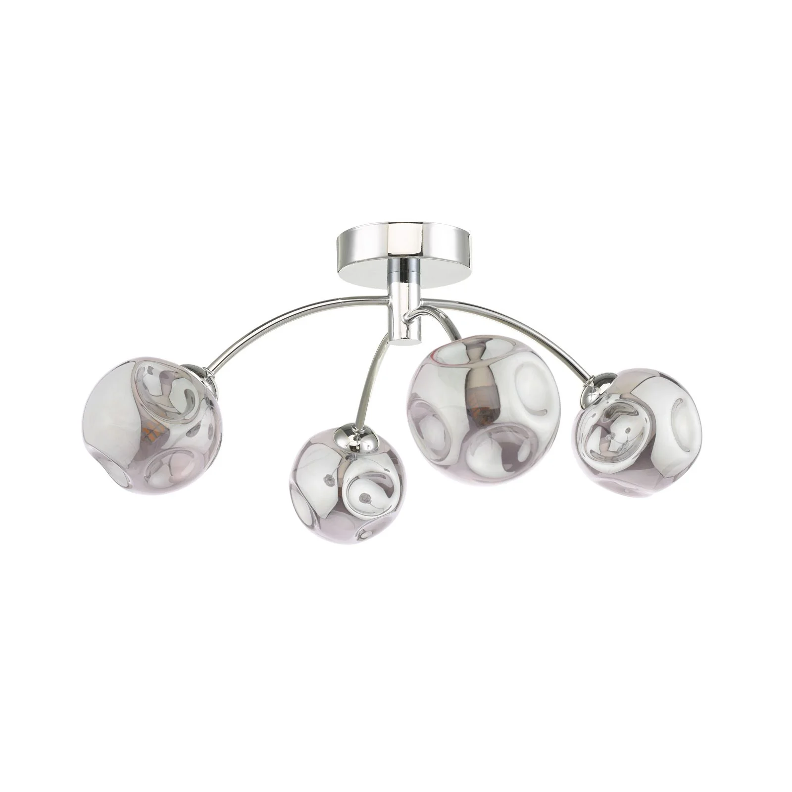 Izzy 4/6Lt Semi Flush Ceiling Light - Various Finishes - Image 18