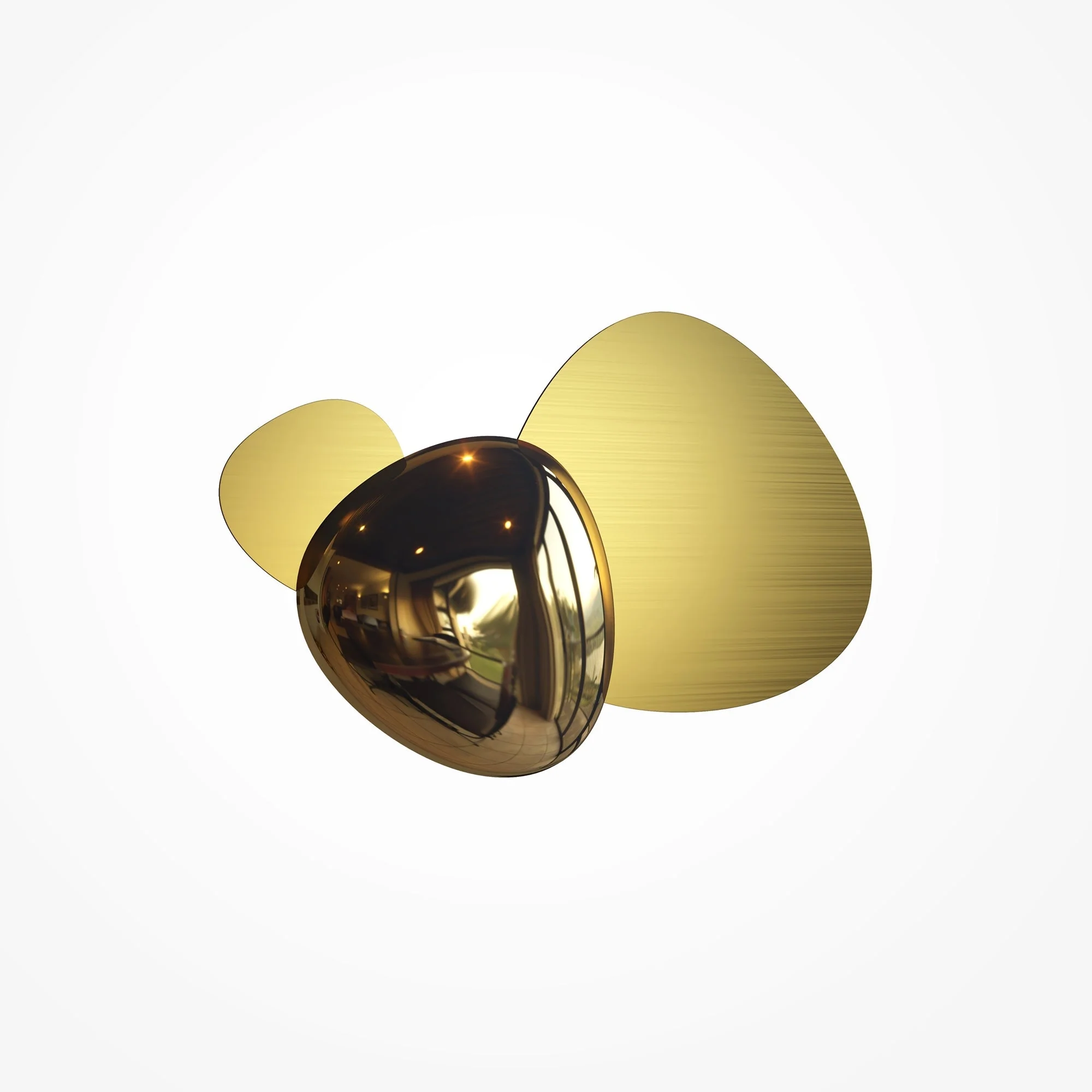 Jack-stone Wall Light Gold/Nickel - Finish - Image 15