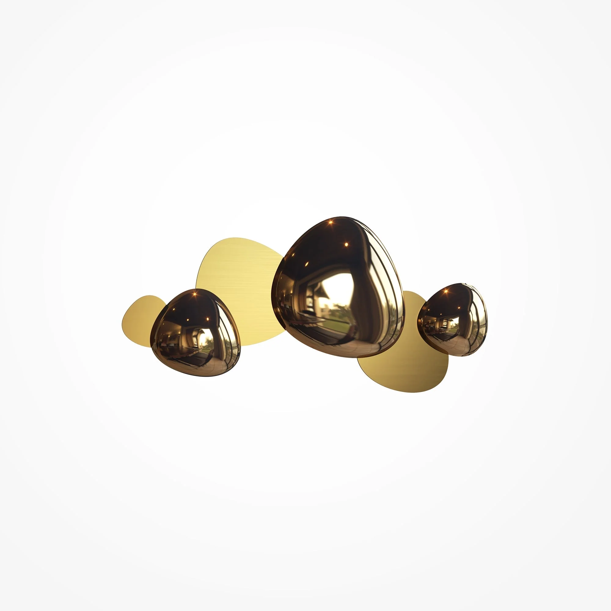 Jack-stone Wall Light Gold/Nickel - Finish - Image 16