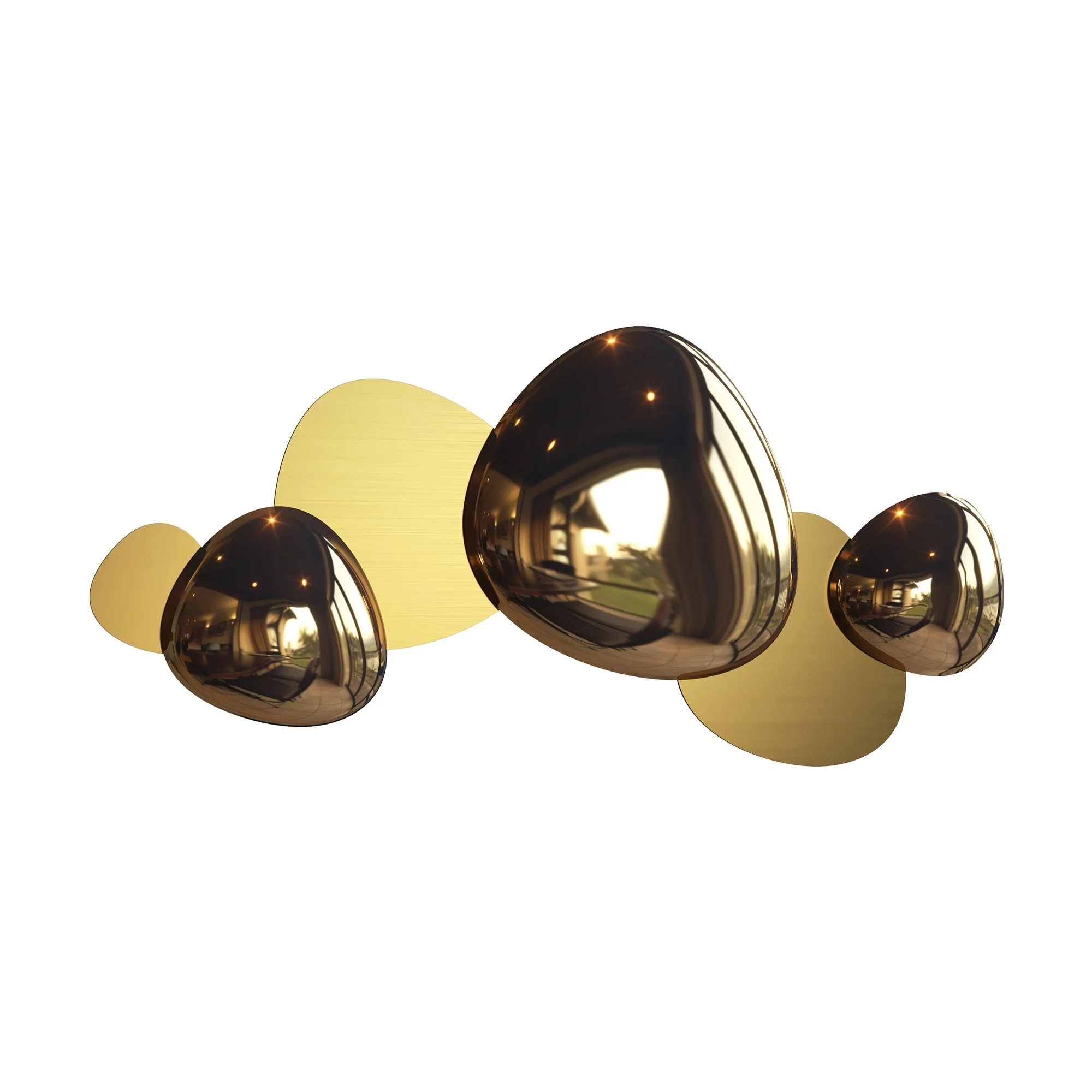 Jack-stone Wall Light Gold/Nickel - Finish - Image 7