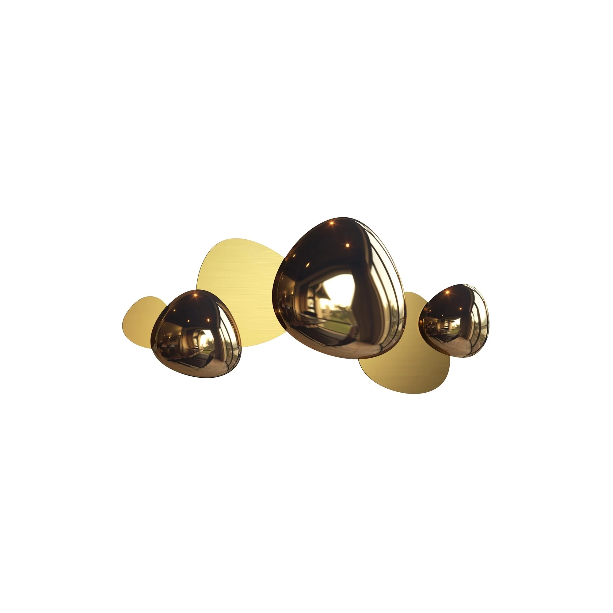 Jack-stone Wall Light Gold/Nickel - Finish - Image 8