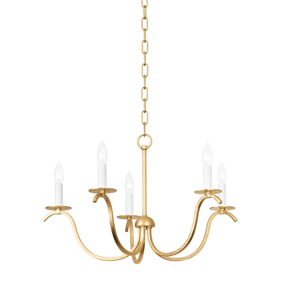 Jaclin 5/6Lt Multi-Arm Pendant - Gold Leaf - Image 2