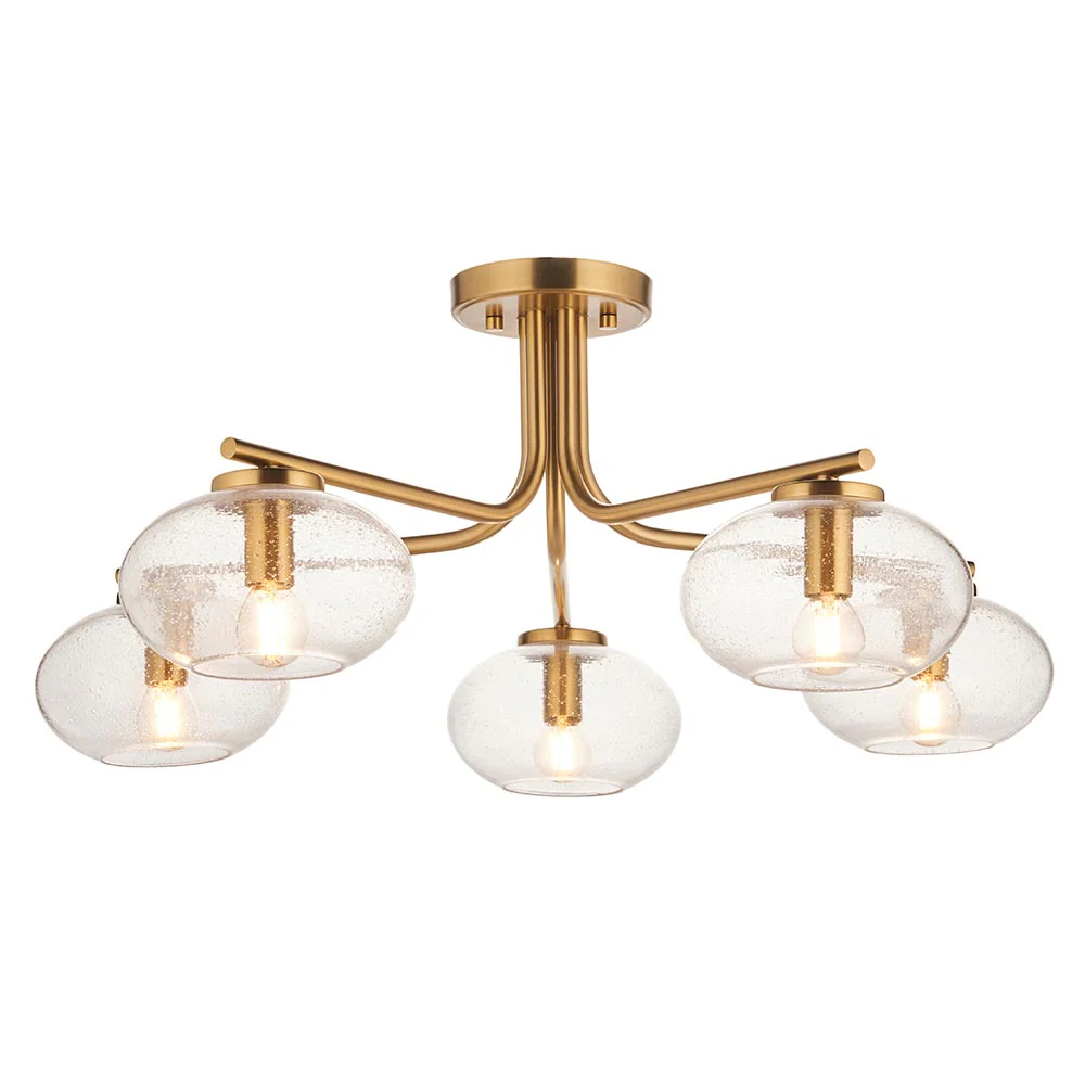 Rima 3Lt/ 5Lt Semi Flush Ceiling Light - Image 2