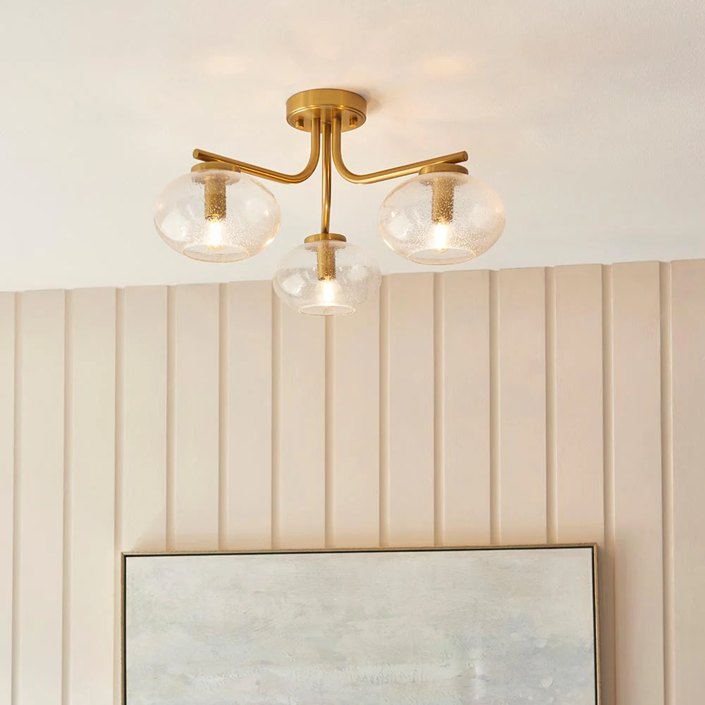Rima 3Lt/ 5Lt Semi Flush Ceiling Light - Image 3