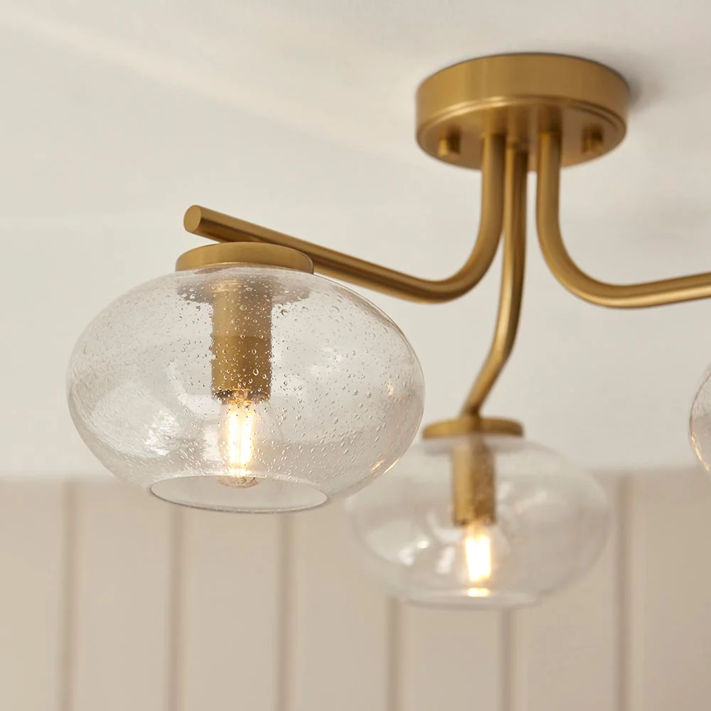 Rima 3Lt/ 5Lt Semi Flush Ceiling Light - Image 5