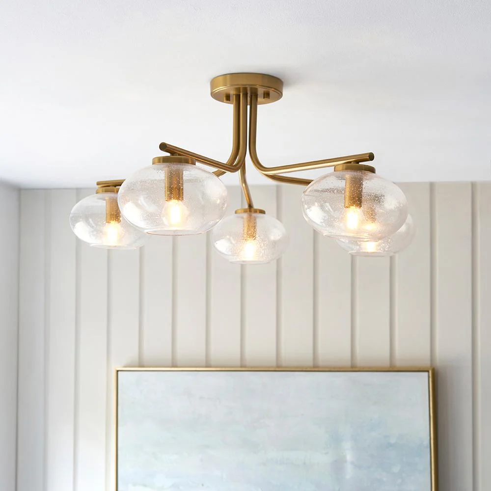 Rima 3Lt/ 5Lt Semi Flush Ceiling Light - Image 8