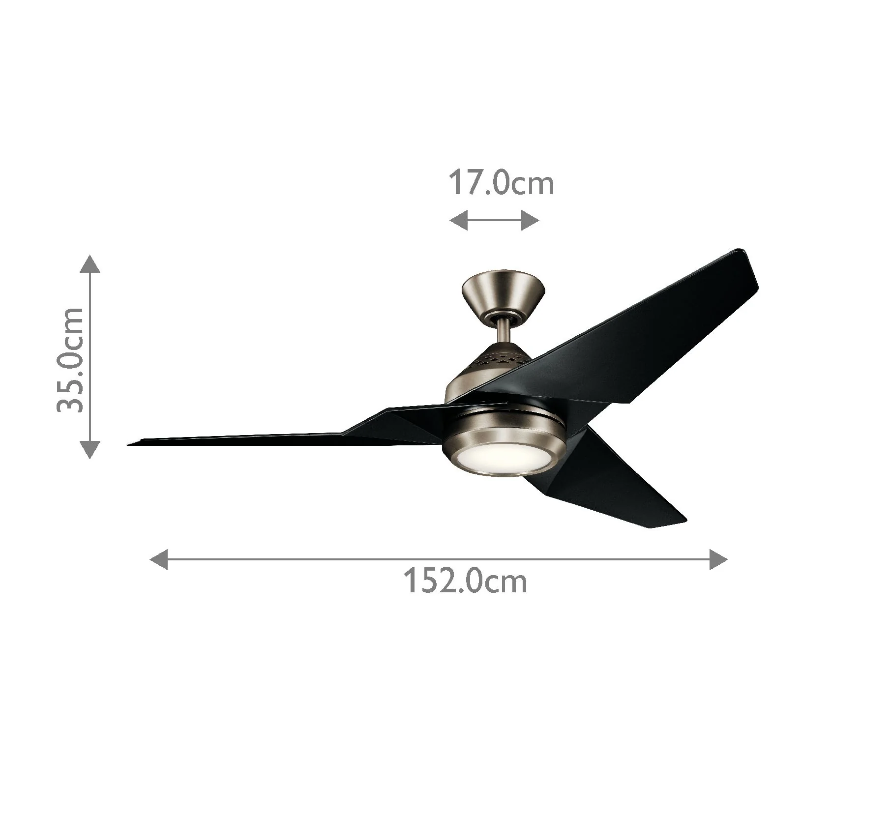 Jade - 60in / 152cm Fan - Various Finishes - Image 9