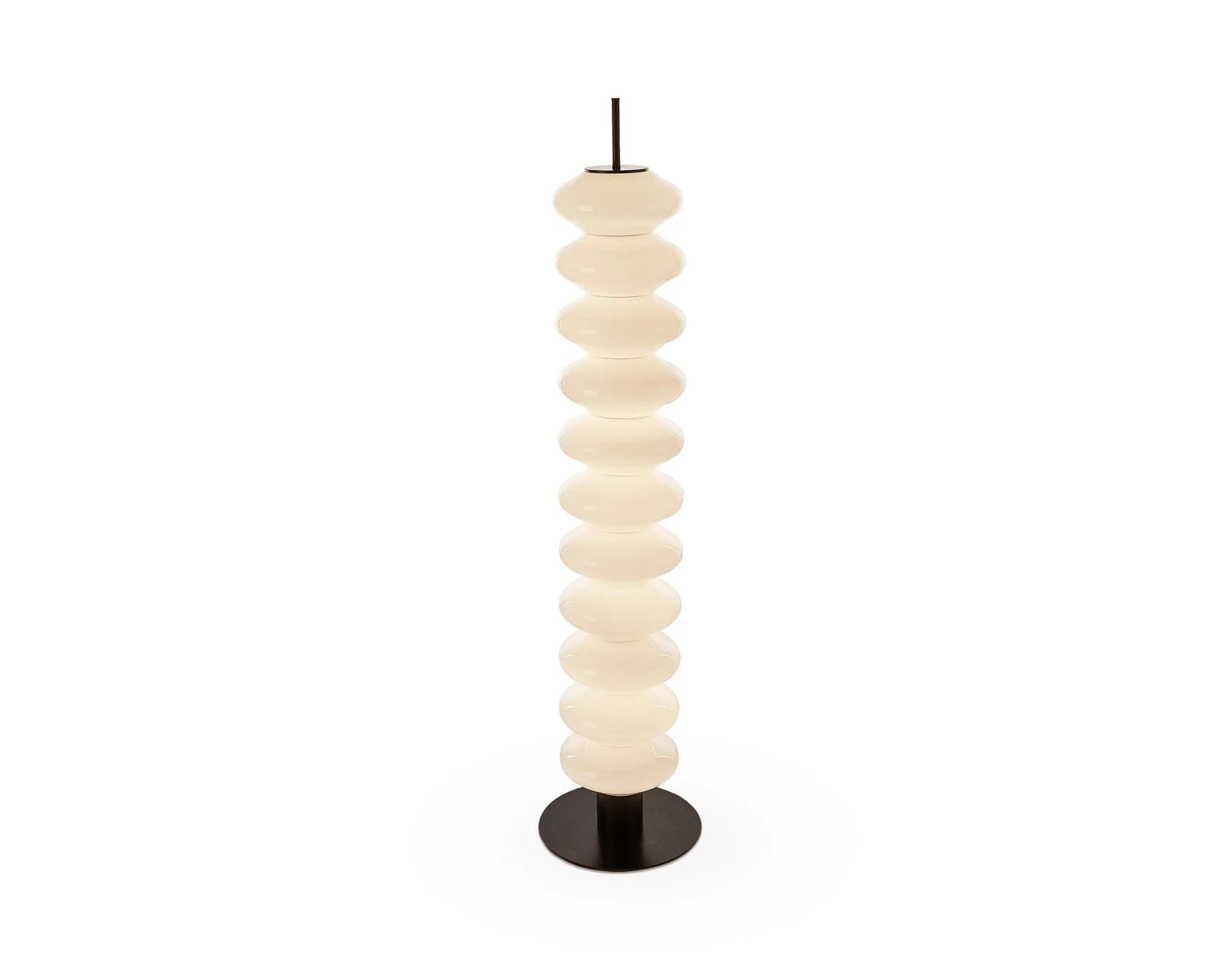 Jana Floor Lamp - White &amp; Black Integrated LED - Image 2