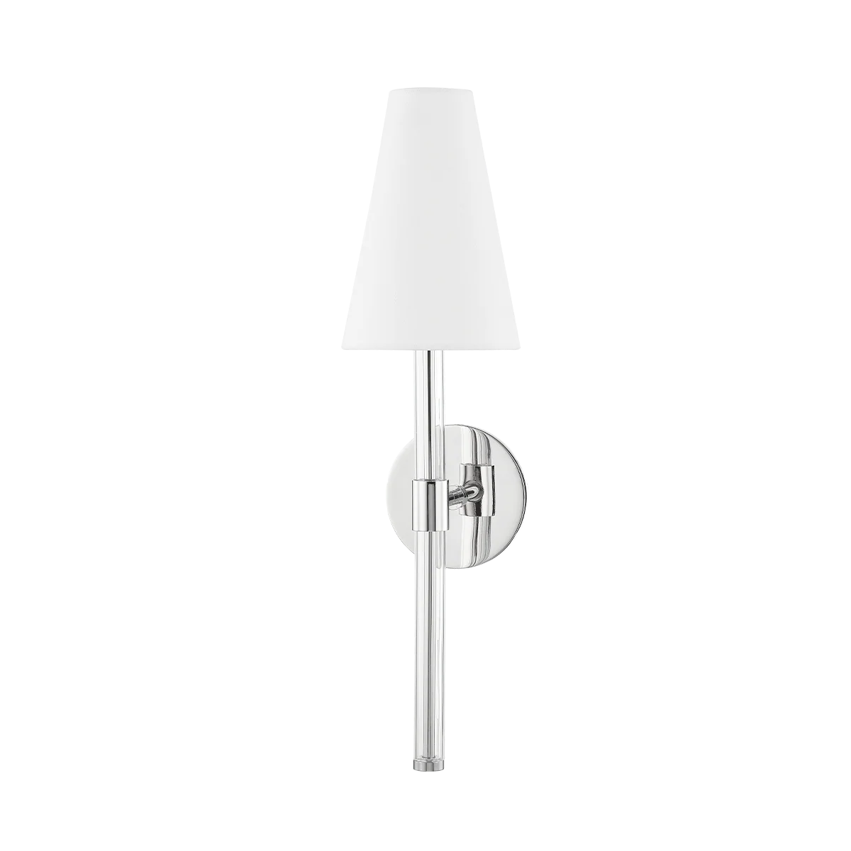 Janelle 1Lt Wall Sconce - Nickel/Brass - Image 2