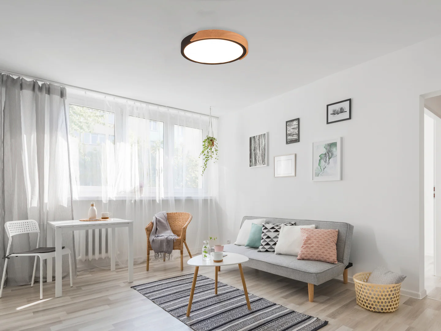 Jano LED Flush Ceiling Light - Image 5