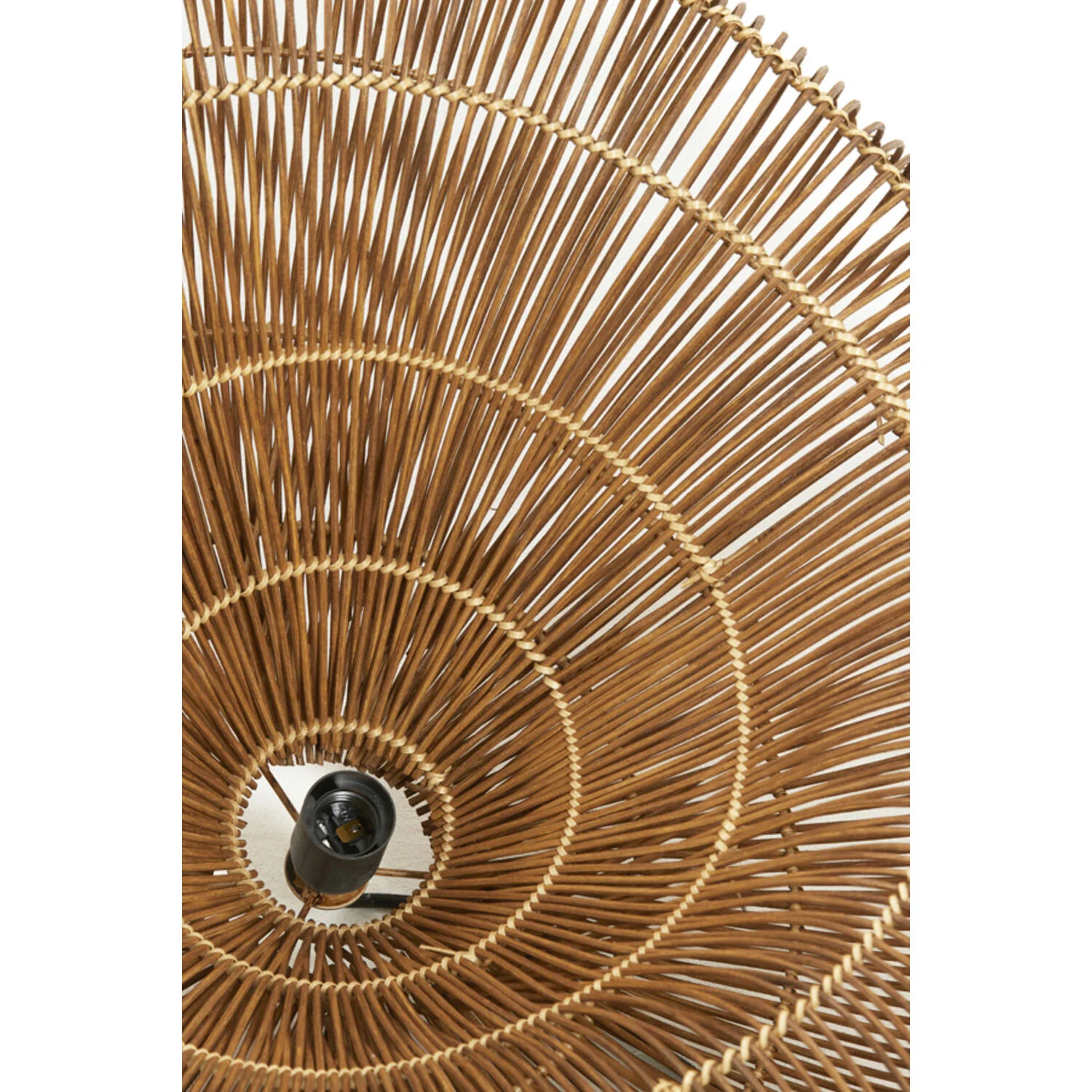 Janzur Hanging Lamp - Light/Dark Rattan - Image 7