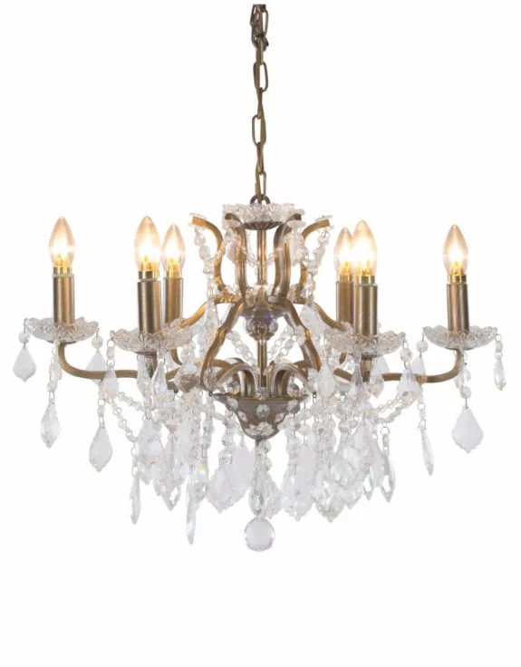 Jasmine 6/8/12Lt Chandelier Light - Various Finishes - Image 13