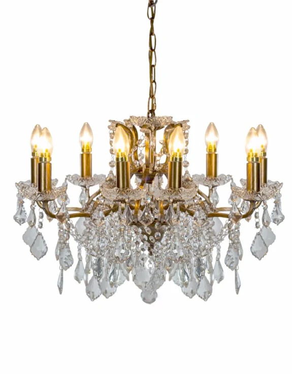 Jasmine 6/8/12Lt Chandelier Light - Various Finishes - Image 14