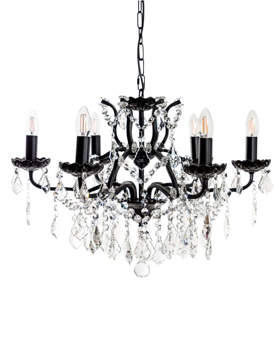 Jasmine 6/8/12Lt Chandelier Light - Various Finishes - Image 16