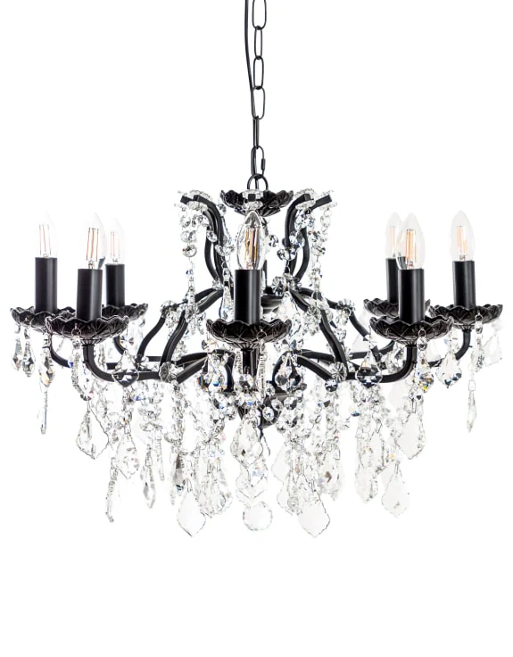 Jasmine 6/8/12Lt Chandelier Light - Various Finishes - Image 17