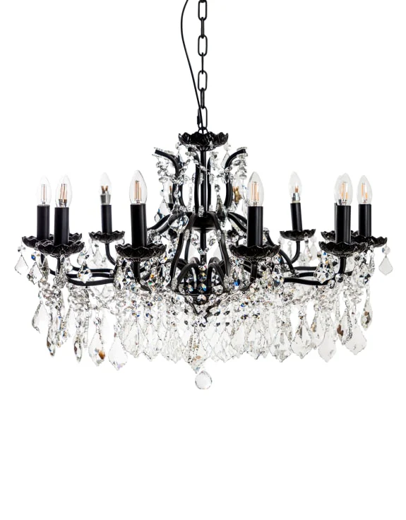 Jasmine 6/8/12Lt Chandelier Light - Various Finishes - Image 18