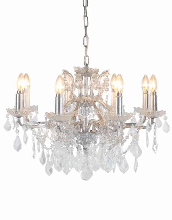 Jasmine 6/8/12Lt Chandelier Light - Various Finishes - Image 5