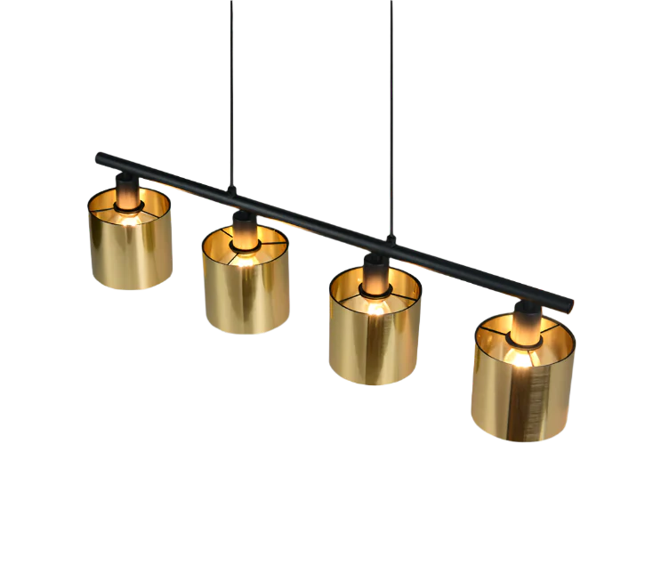 Jason 4Lt Kitchen Island Pendant - Gold/Bronze - Image 2