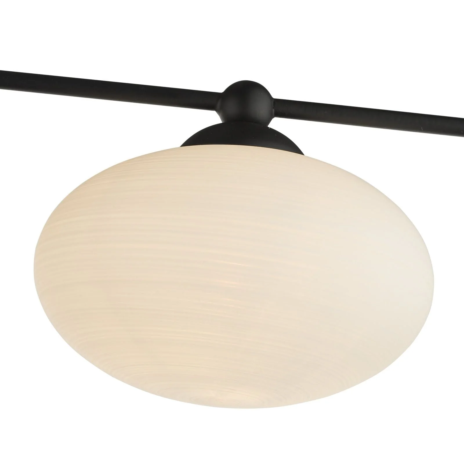 Jasper 5 Light Semi Flush Black - Image 3