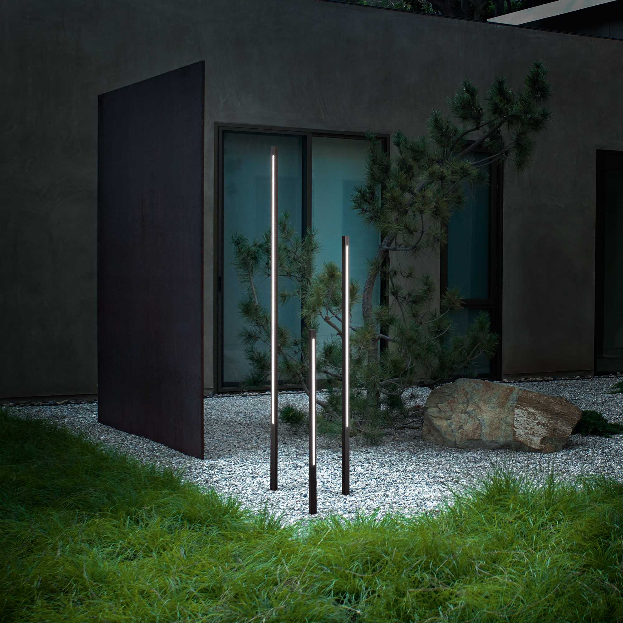 Jedi Bollard Small/Medium/Large - Anthracite/Black Finish - Image 9