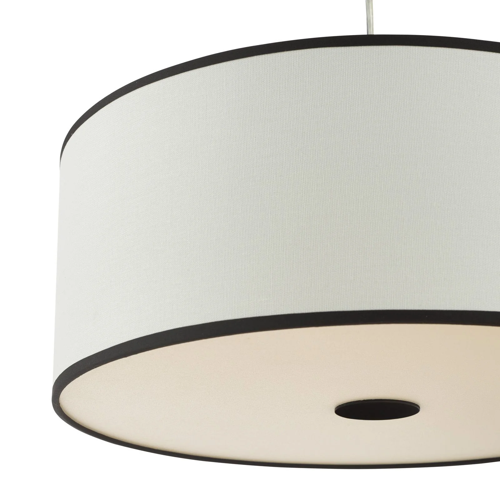 Jemima Easy Fit Pendant - White and White Frosted Acrylic With Shade - Image 3