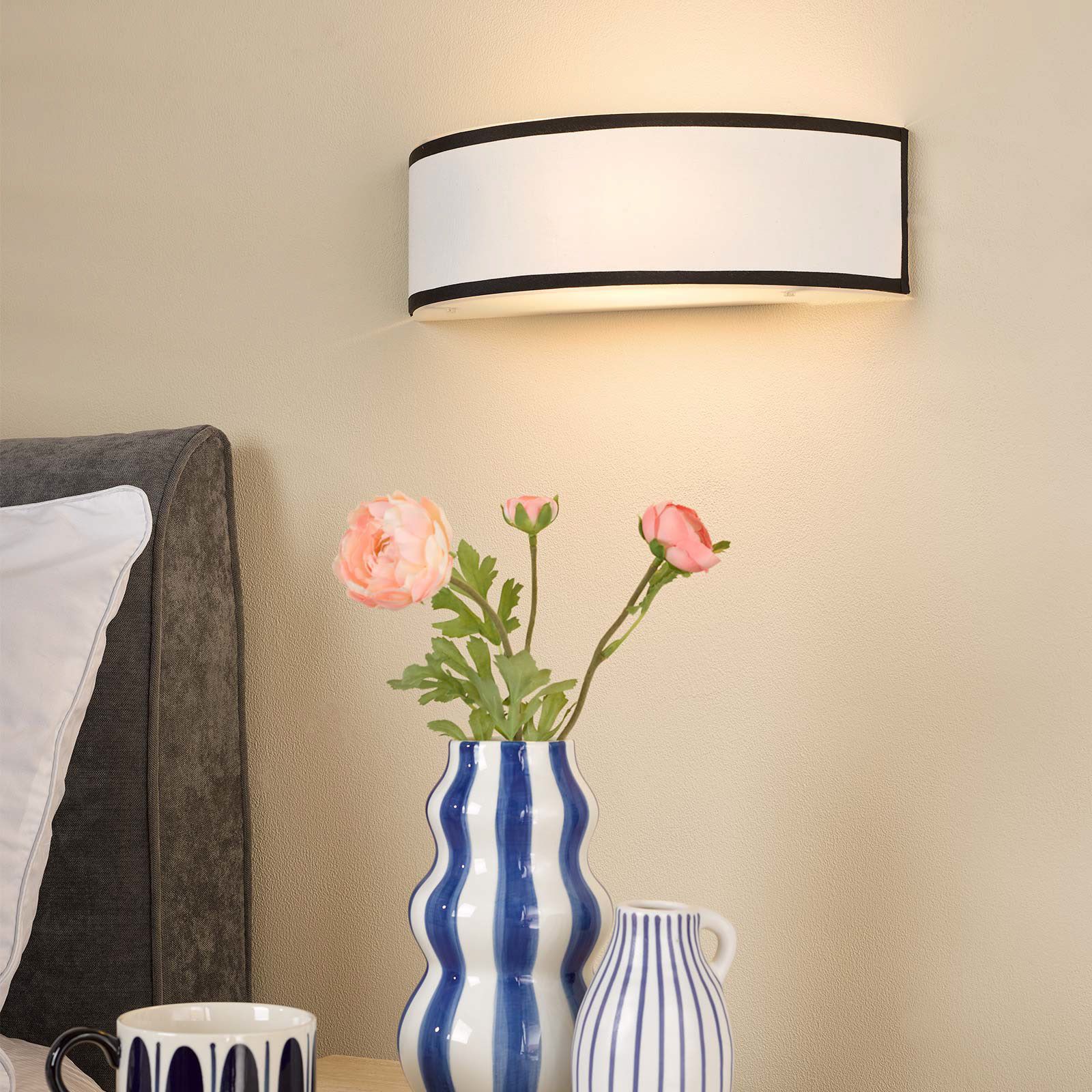 Jemima Wall Light- White and White Frosted Acrylic With Shade - Image 4