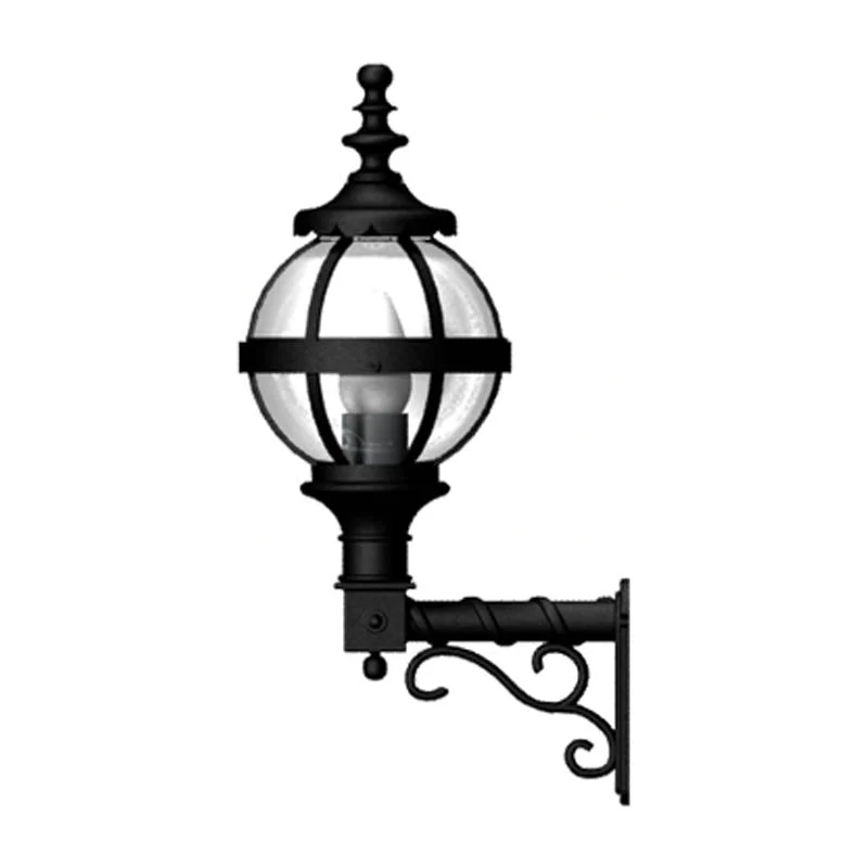 Jericho 1Lt Wall Lamp - Cast Iron - Image 11