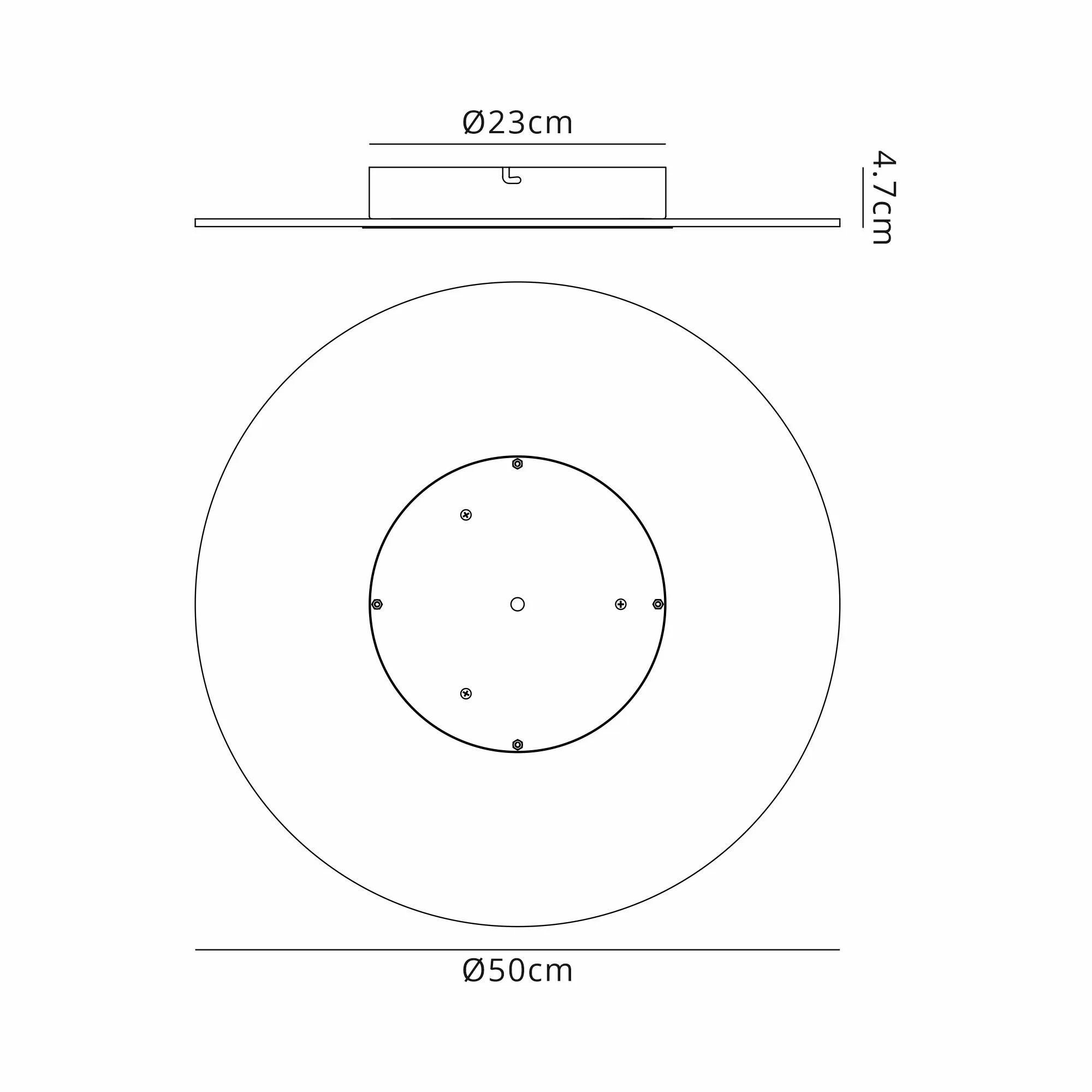 Jewel LED Wall Lamp - Gold Large - Promotional Offer - Image 3
