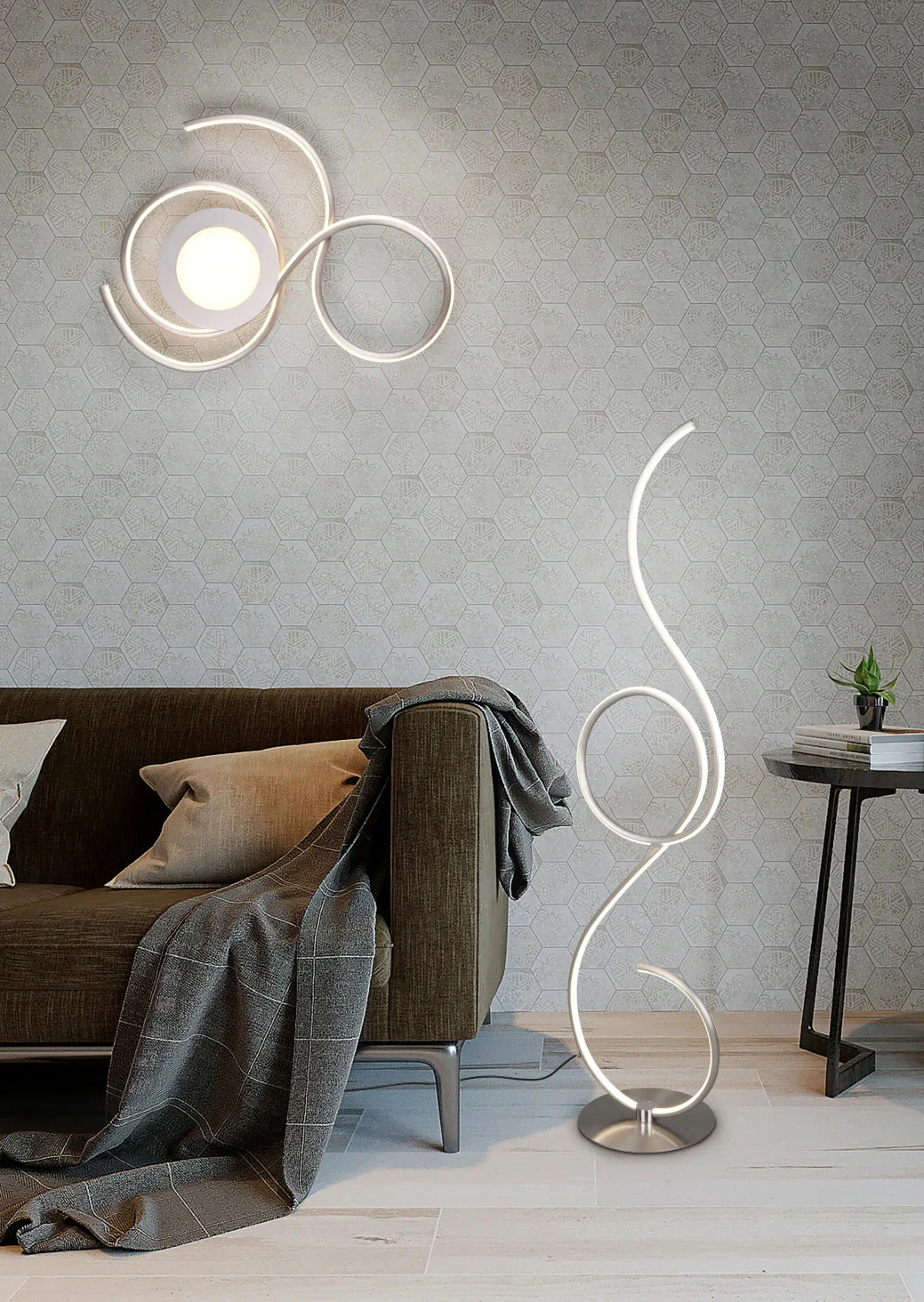 Jive Modern LED Floor Lamp - Image 4