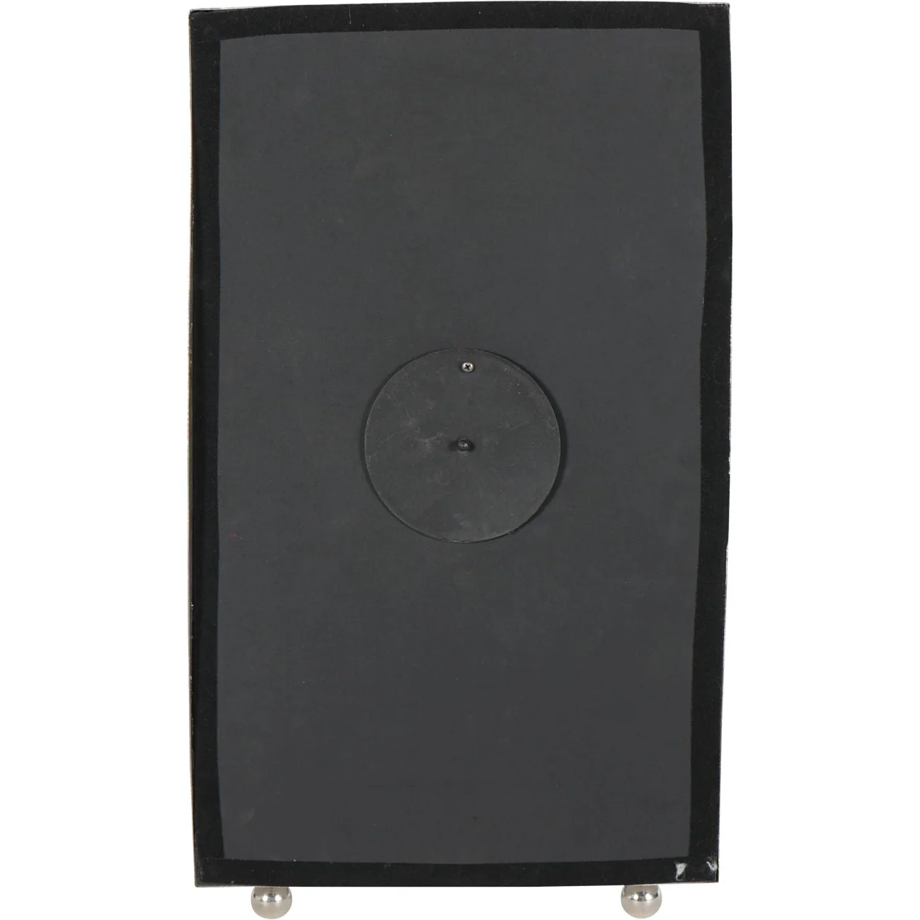 Johnson Large Mantel Clock - Nickel Finish - Image 7