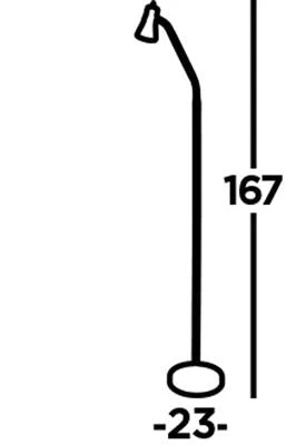 Jolly Floor Lamp - Antique Brass Metal GU10 - Image 3