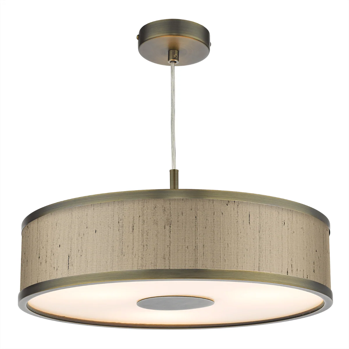 Jolyon 3/6Lt Pendant Brushed Brass With Bespoke Various Finishes - Image 3