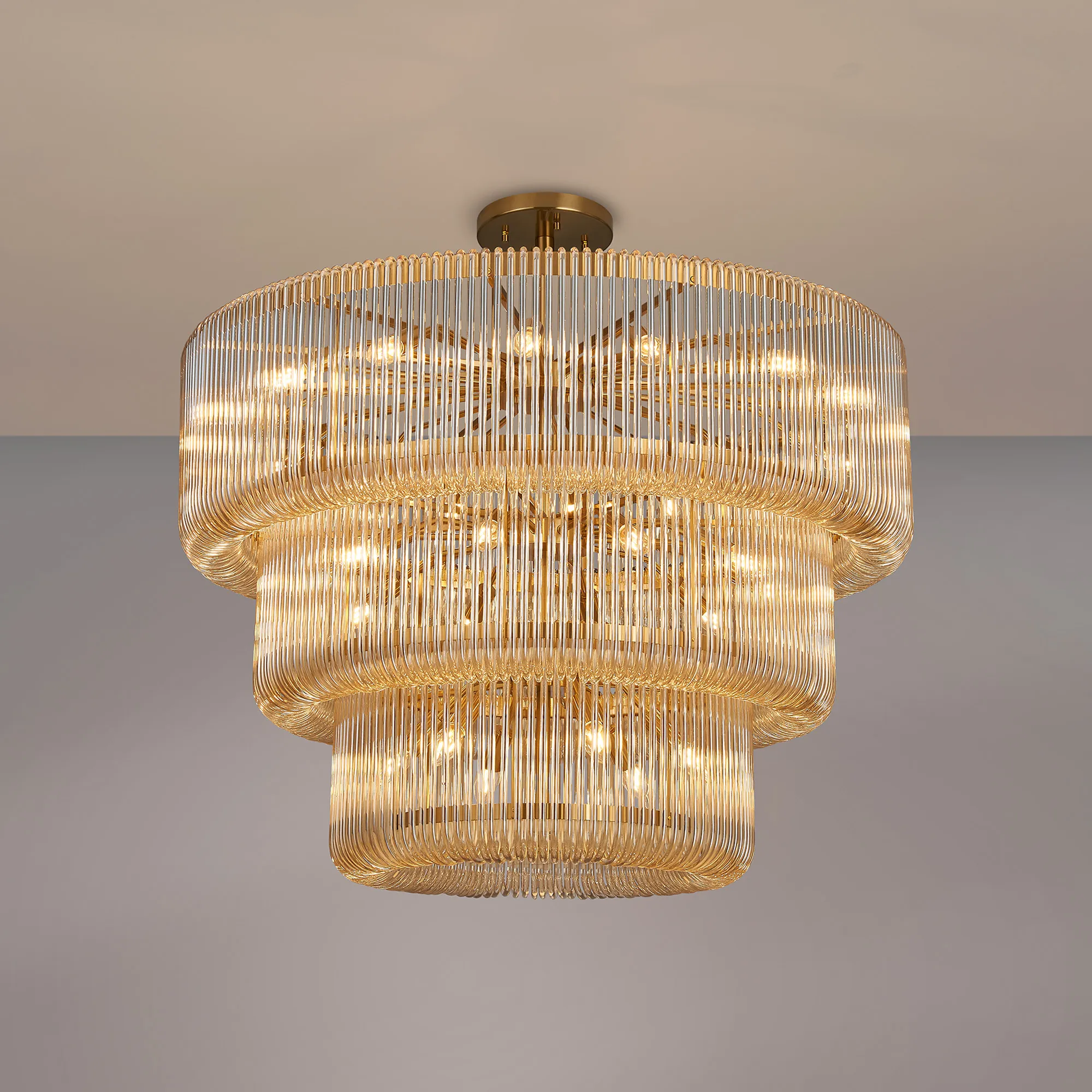 Jonas 2/3 Tier Chandelier- Various Finishes - Image 14