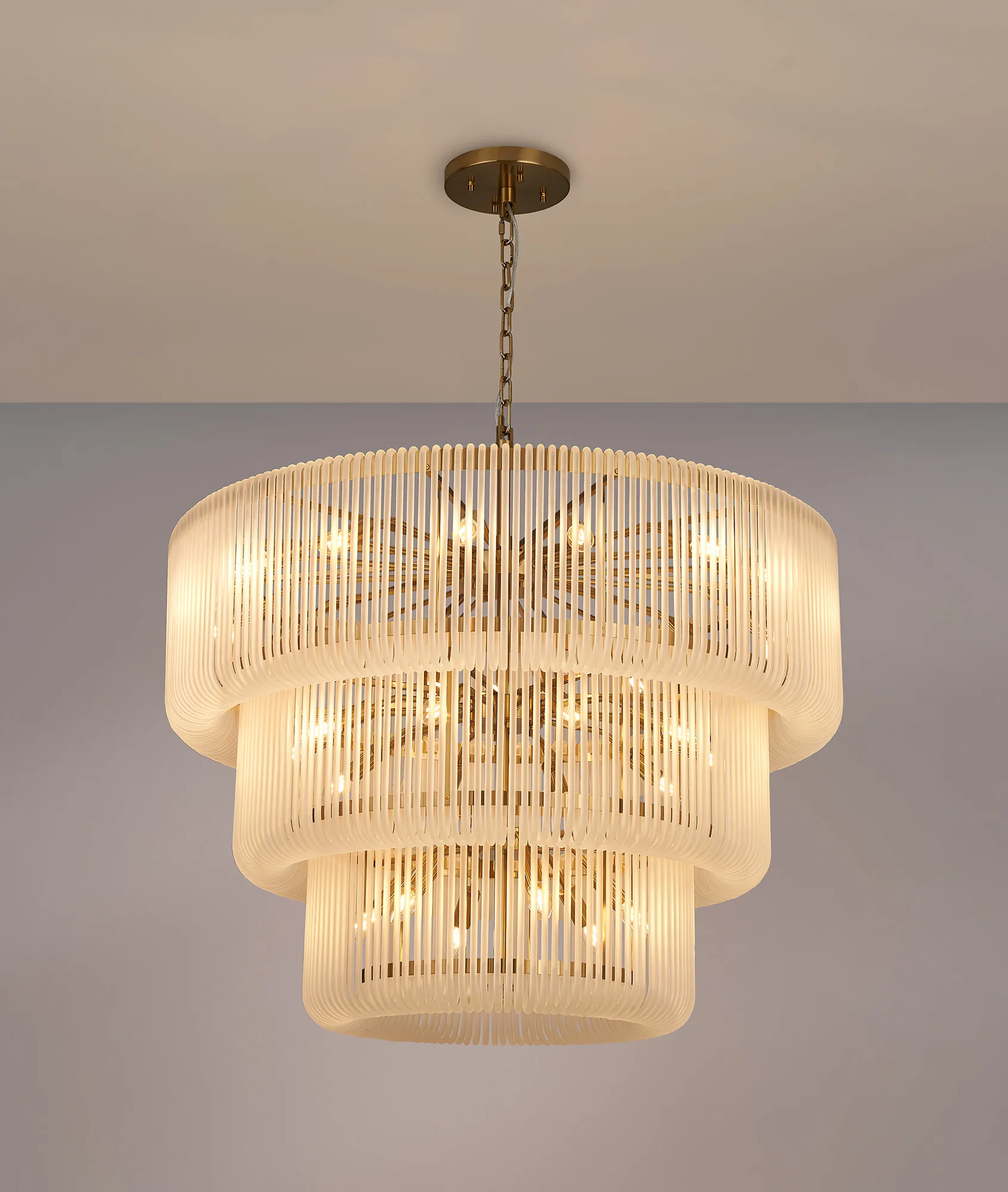 Jonas 2/3 Tier Chandelier- Various Finishes - Image 21