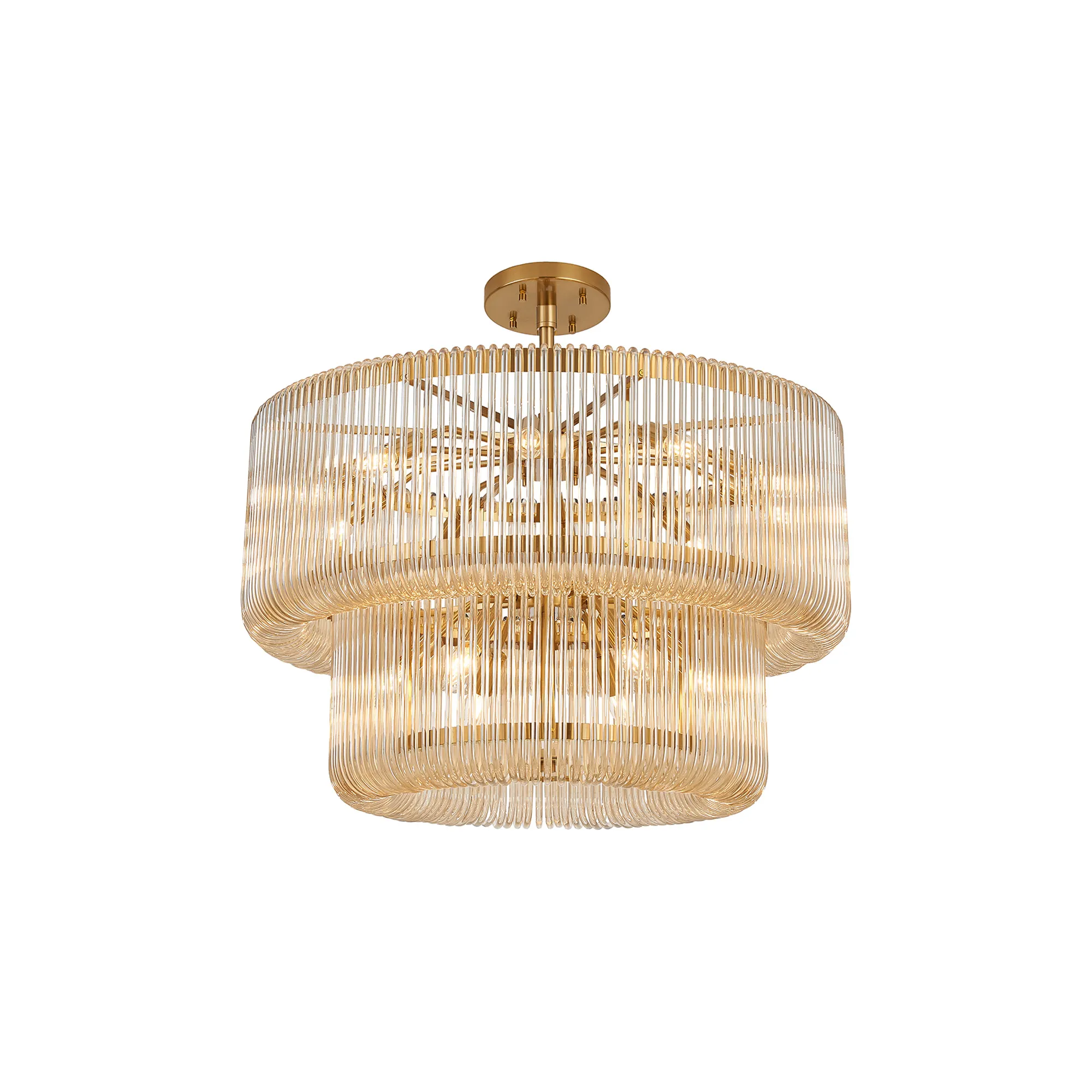 Jonas 2/3 Tier Chandelier- Various Finishes - Image 46