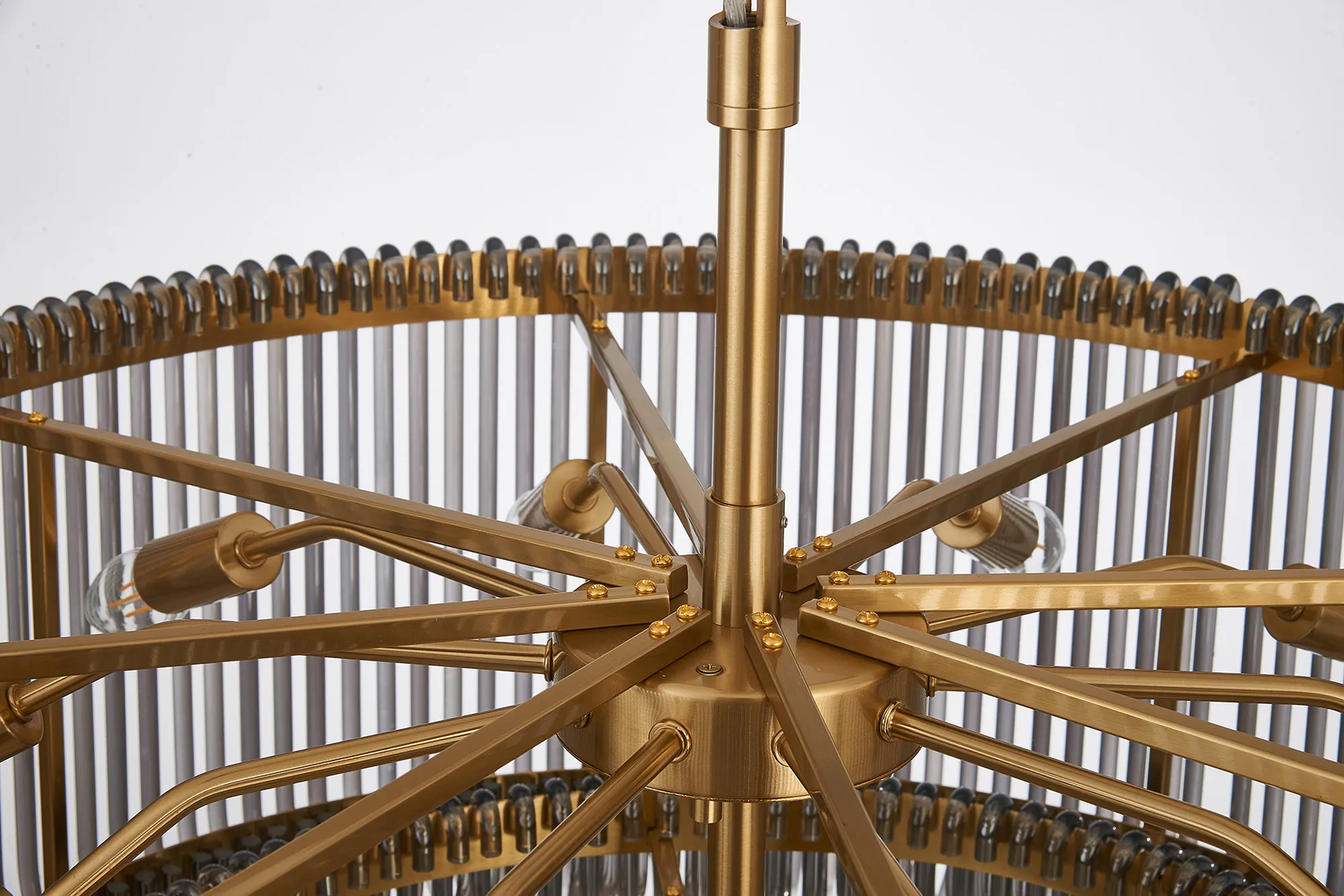 Jonas 2/3 Tier Chandelier- Various Finishes - Image 48