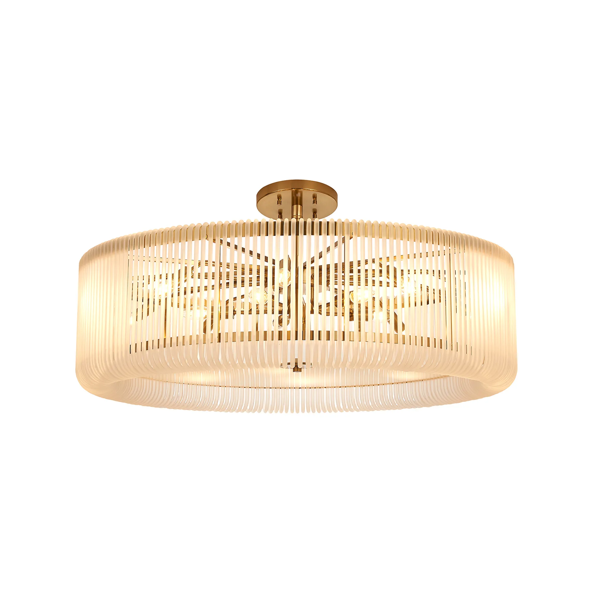 Jonas 9/12/15 Lt Round Pendant/Semi Ceiling- Various Finishes & Sizes - Image 10