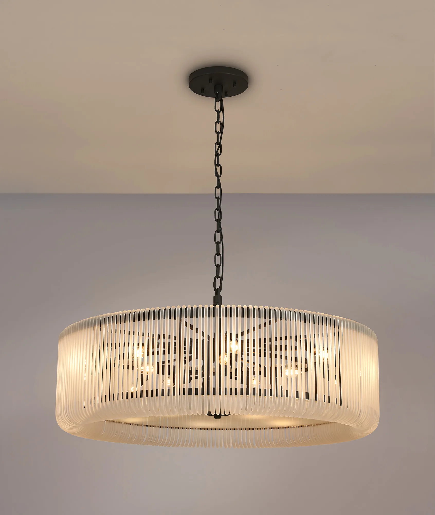 Jonas 9/12/15 Lt Round Pendant/Semi Ceiling- Various Finishes & Sizes - Image 23