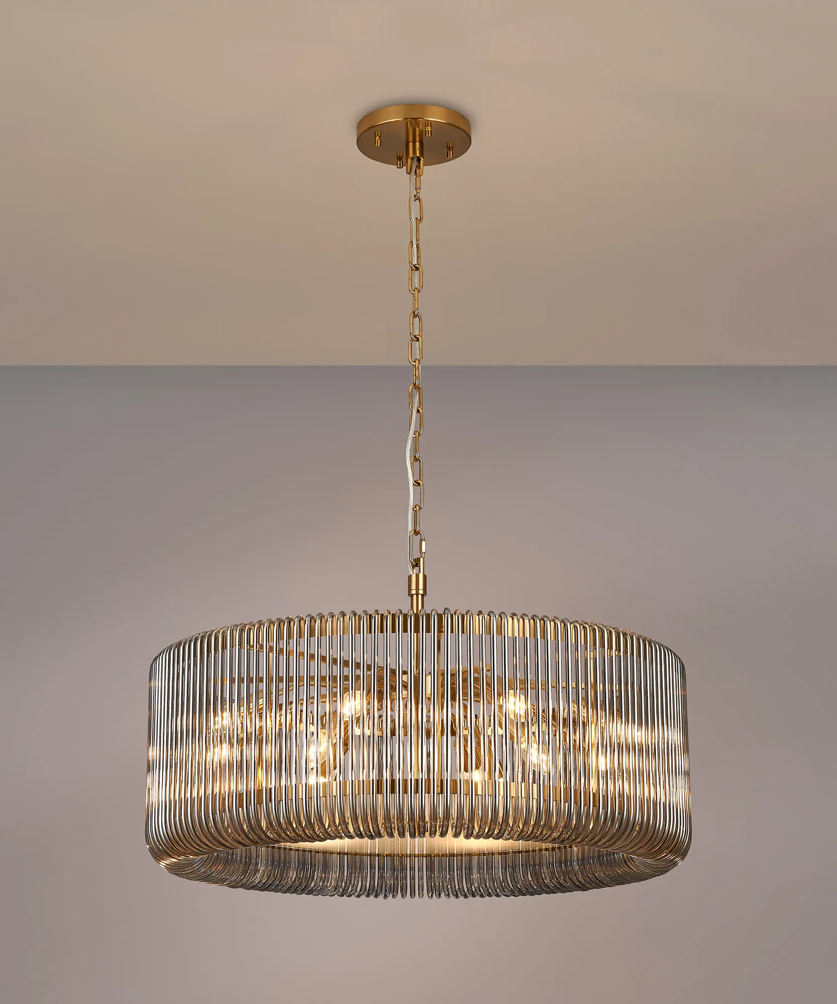 Jonas 9/12/15 Lt Round Pendant/Semi Ceiling- Various Finishes & Sizes - Image 34