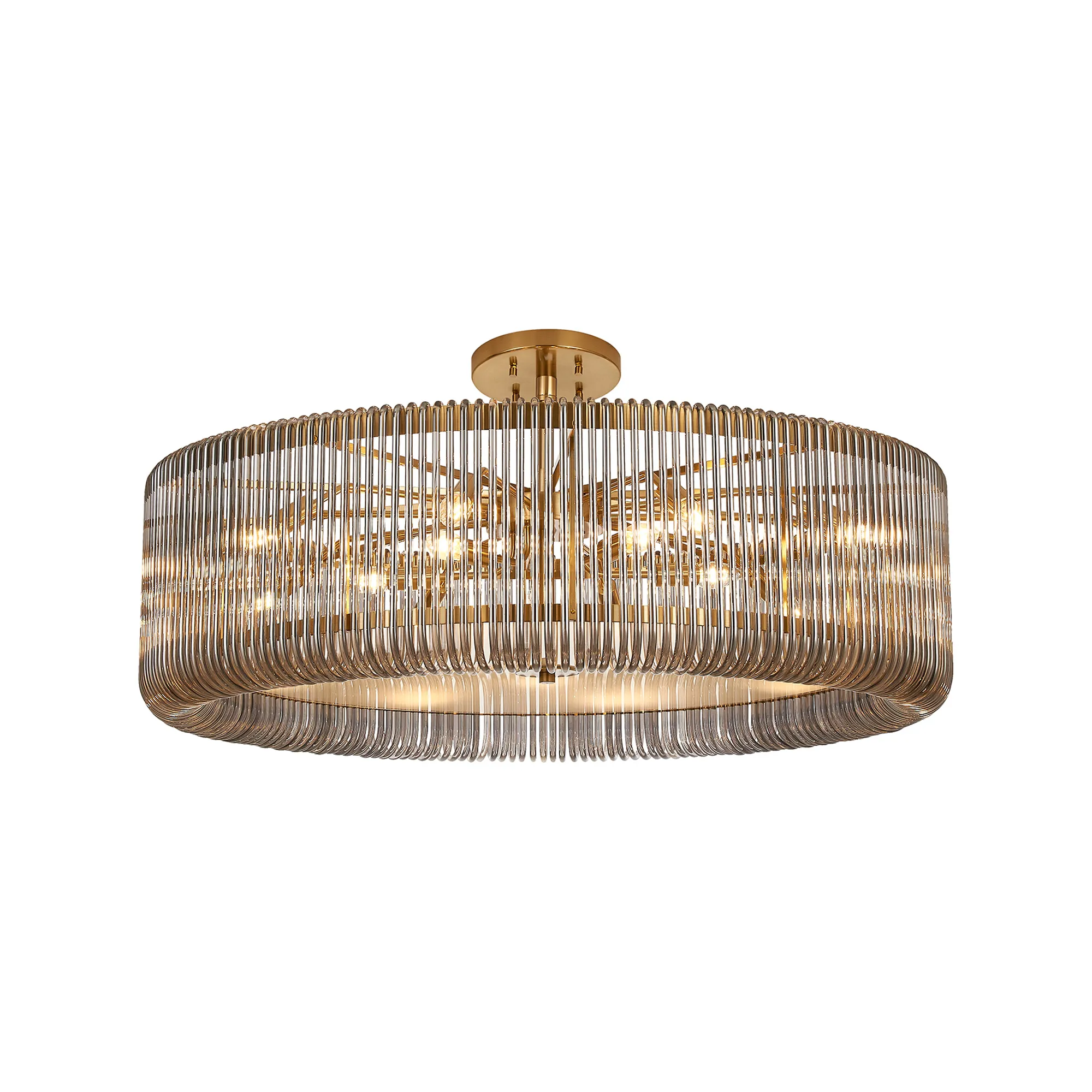 Jonas 9/12/15 Lt Round Pendant/Semi Ceiling- Various Finishes & Sizes - Image 6