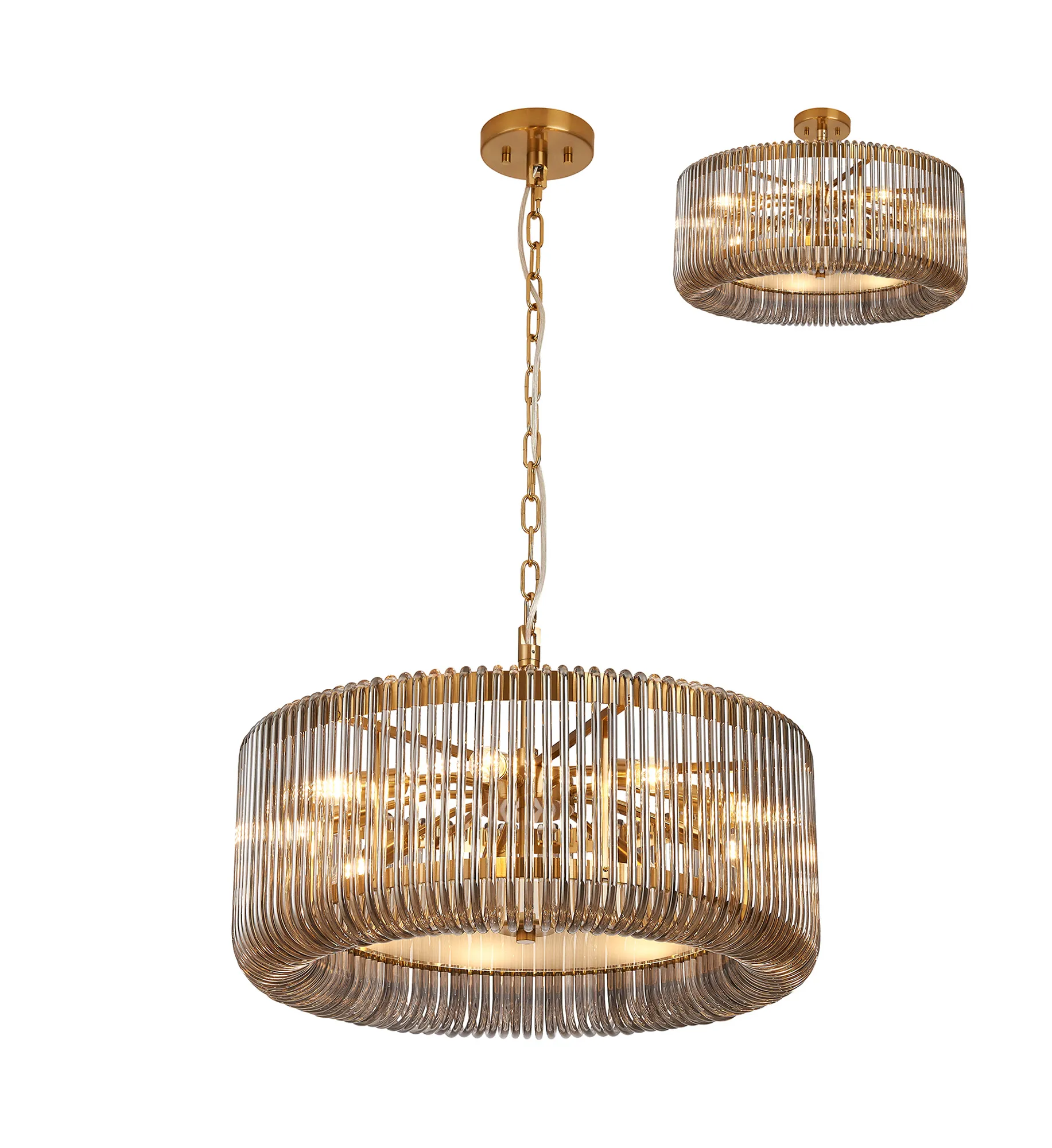 Jonas 9/12/15 Lt Round Pendant/Semi Ceiling- Various Finishes & Sizes - Image 65