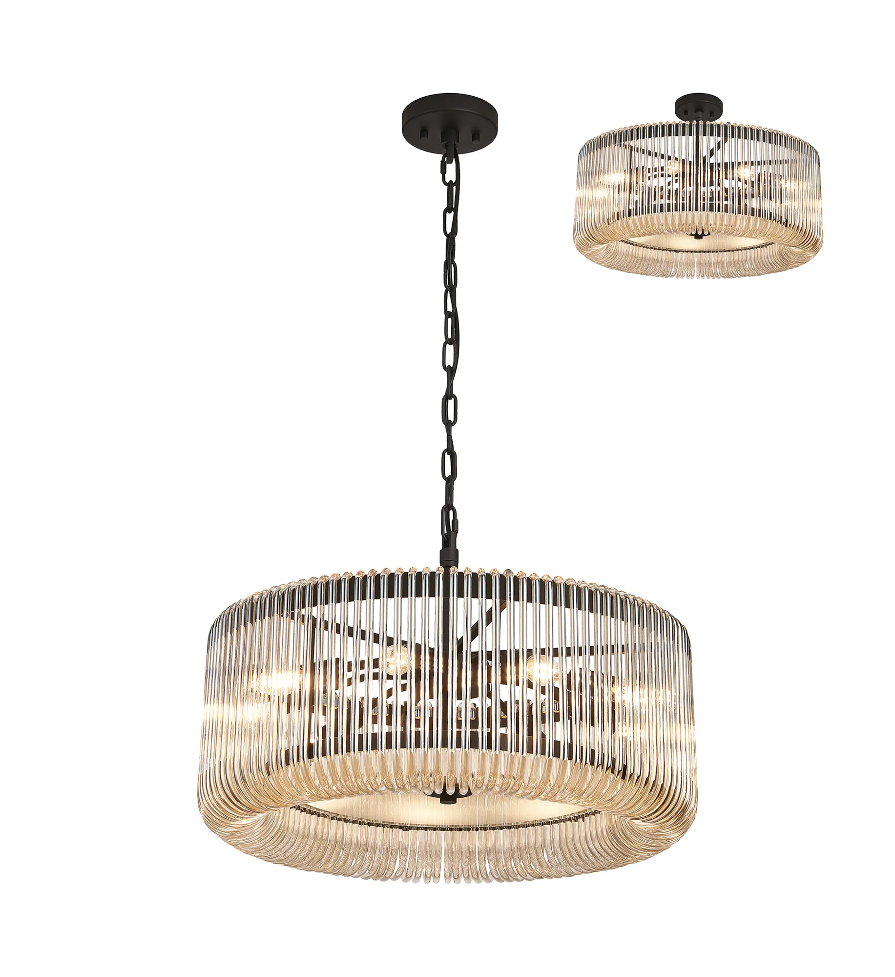 Jonas 9/12/15 Lt Round Pendant/Semi Ceiling- Various Finishes & Sizes - Image 72