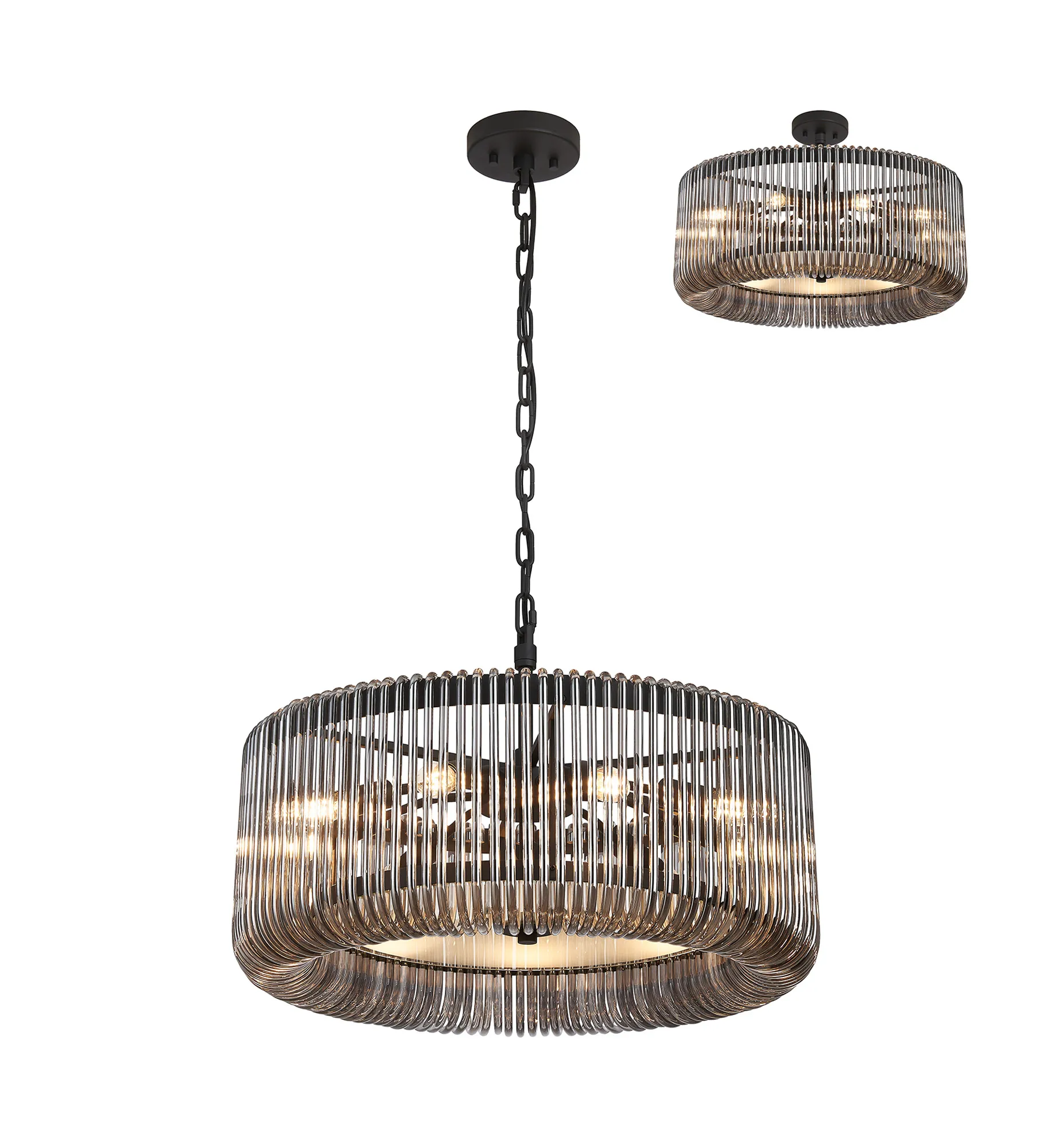 Jonas 9/12/15 Lt Round Pendant/Semi Ceiling- Various Finishes & Sizes - Image 75