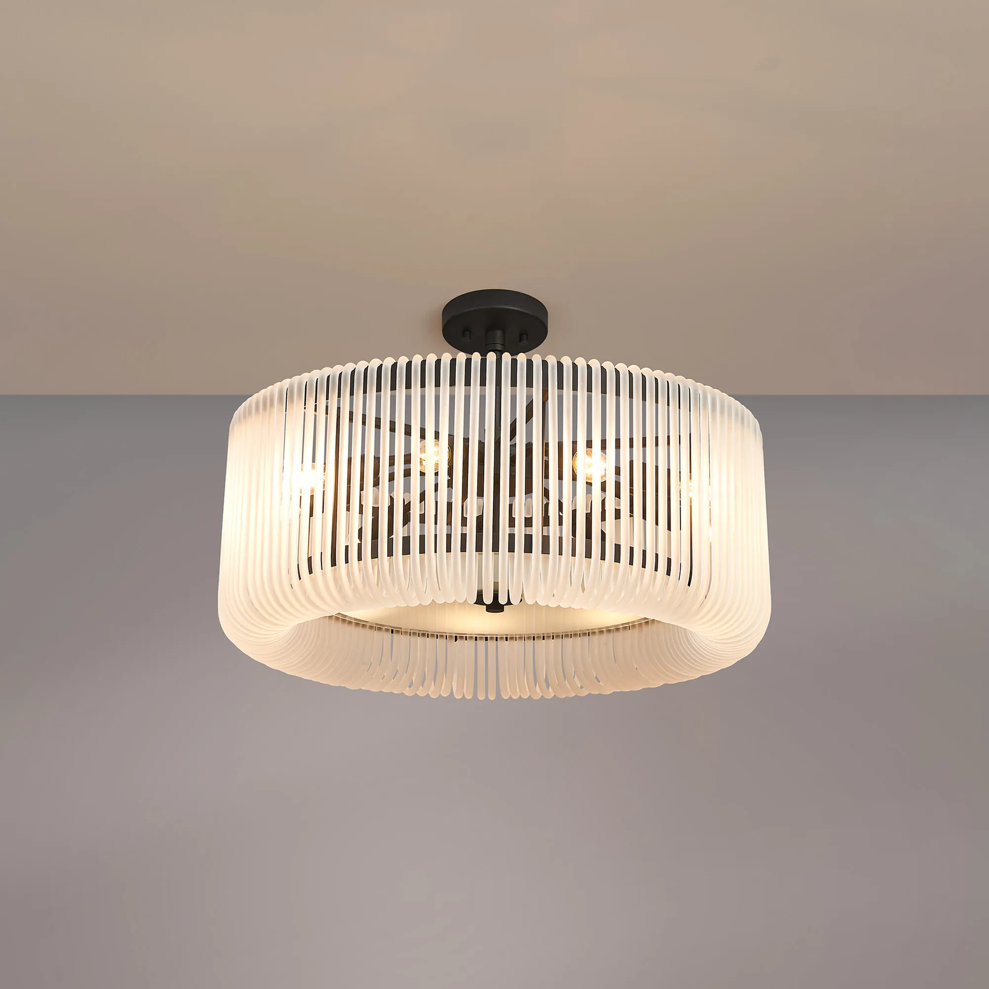 Jonas 9/12/15 Lt Round Pendant/Semi Ceiling- Various Finishes & Sizes - Image 76