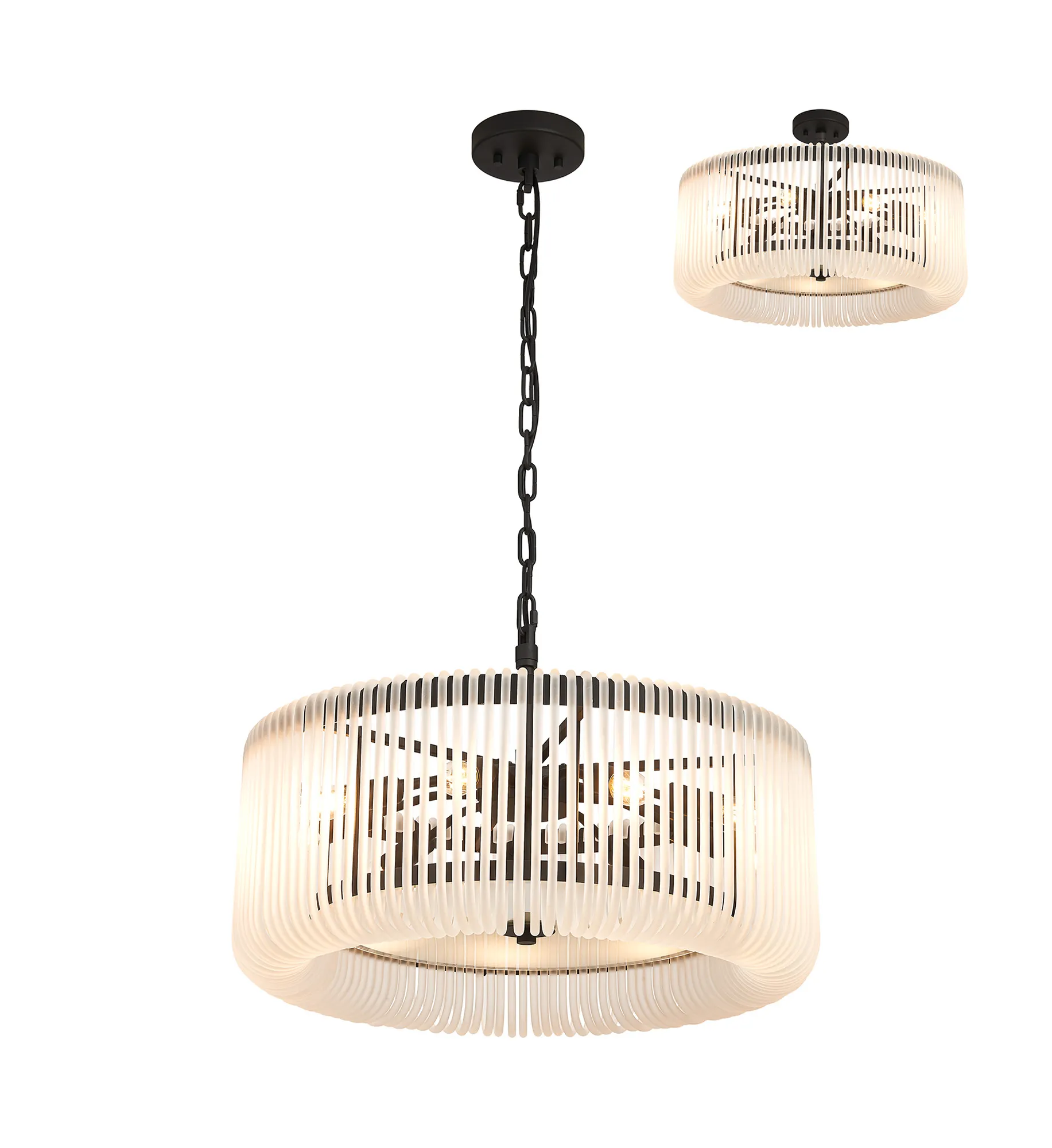 Jonas 9/12/15 Lt Round Pendant/Semi Ceiling- Various Finishes & Sizes - Image 78